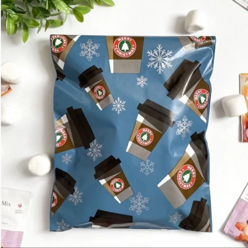 Poly mailers MIX 6x9 10x13 12.5x15 14x17 40 pieces 40 stickers 1.5” size